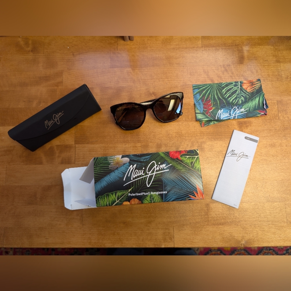 Maui Jim Alulu MJ878 tortoise shell sunglasses NEW